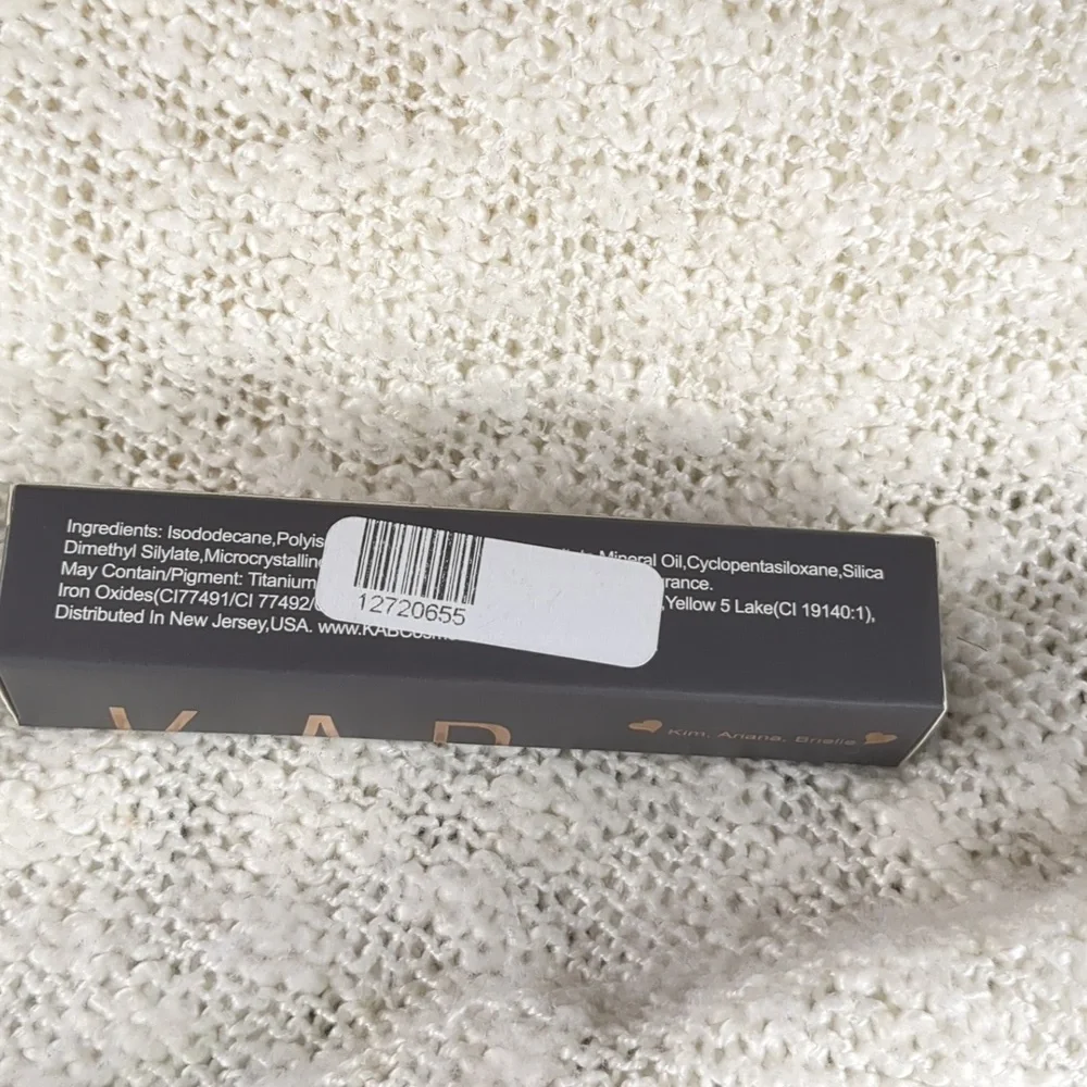 KAB Cosmetics Matte Liquid Lipstick in Red Velvet, 5g/0.175fl oz